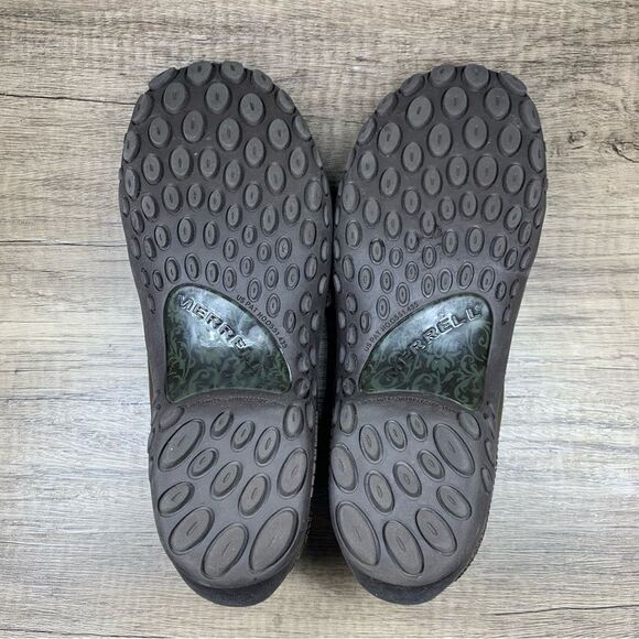 Merrell~Women's~Plaza Bandeau Brown Leather/Suede Mary Jane Shoes~Size 9.5 - Picture 9 of 10